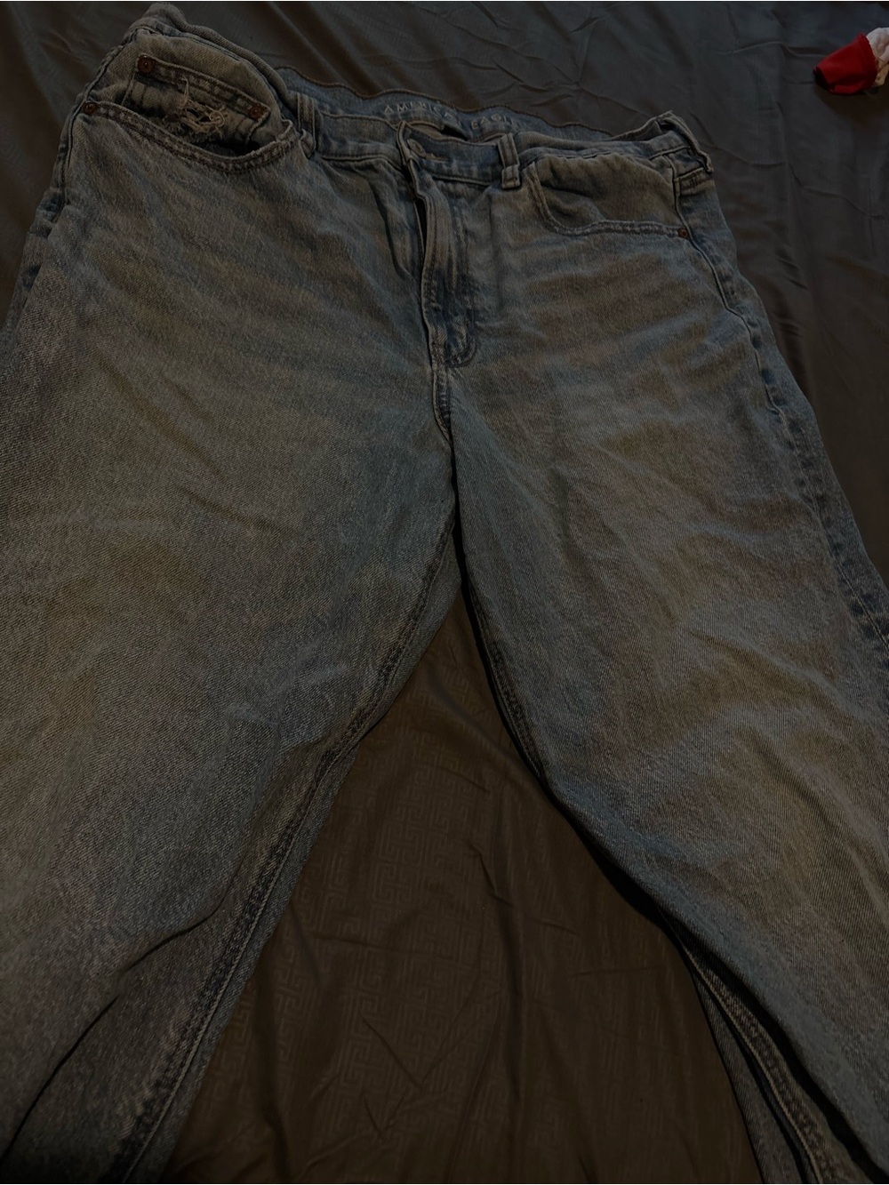 American Eagle Outfitters Men's Relaxed Jeans - Gray